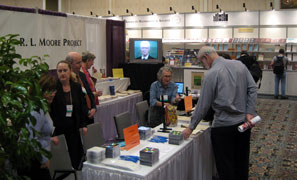 Legacy exhibit booth, Mathematcis Meetings 2007