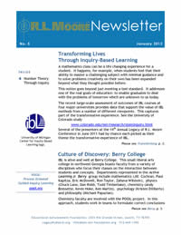 Newsletter January 2012