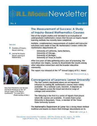 June 2011 newsletter